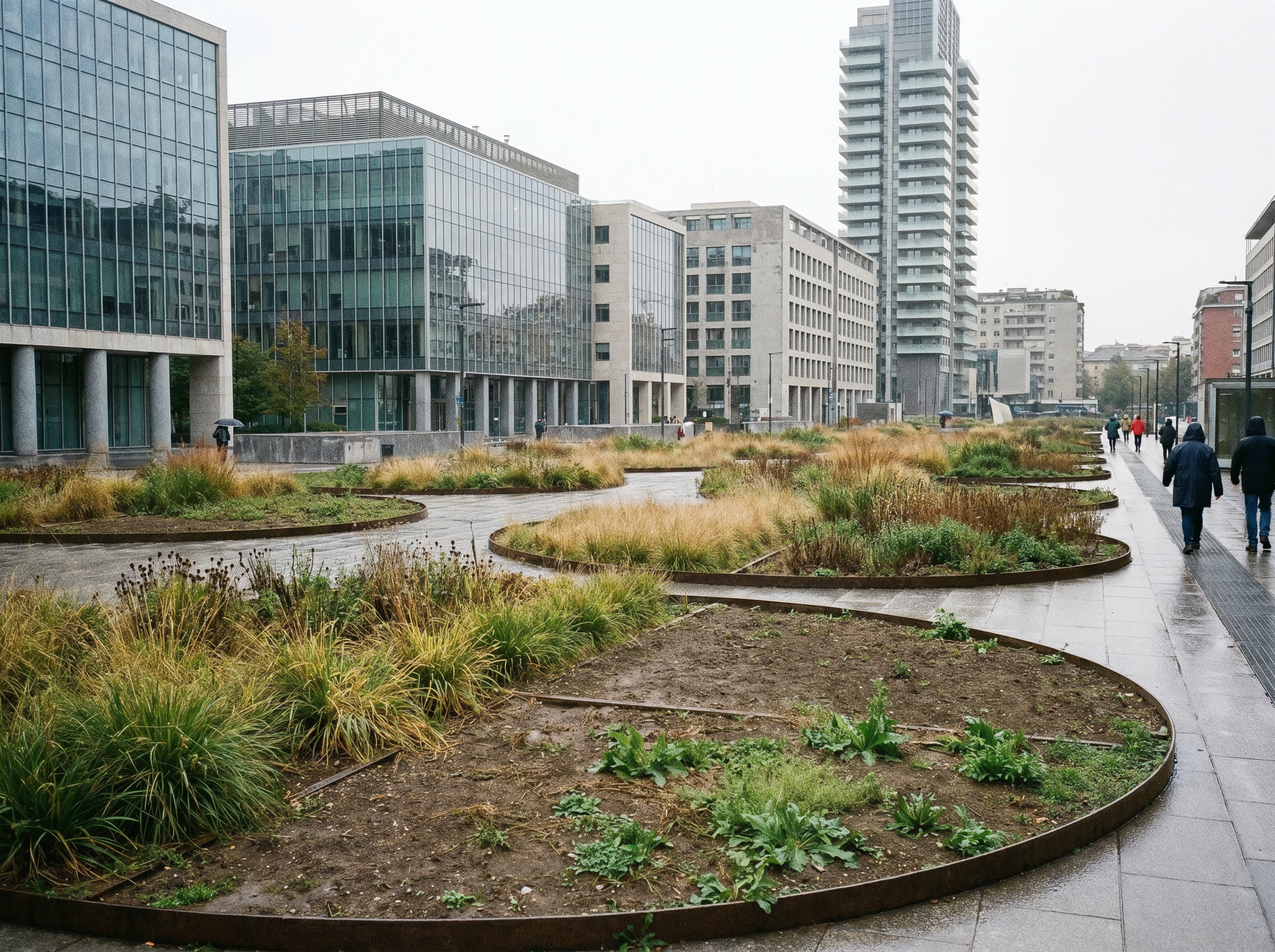 Block planting Piet Oudolf insostenibilità e insuccessi