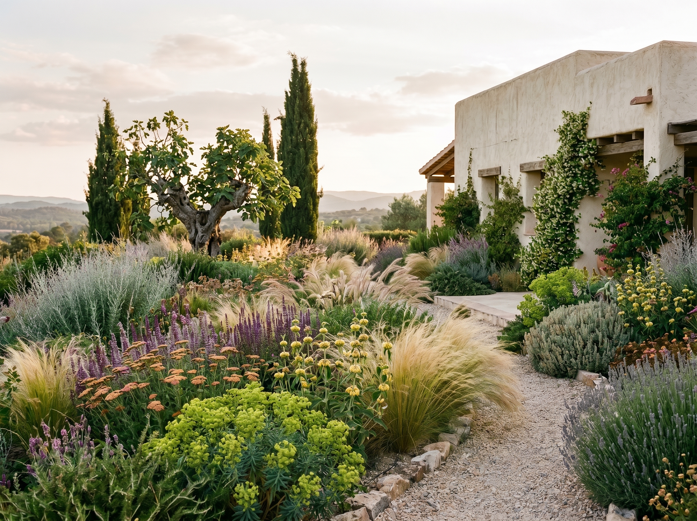 Naturalistic garden